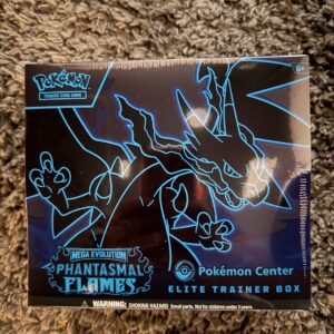 Pokémon TCG: Mega Evolution – Phantasmal Flames Elite Trainer Box (Pokémon Center Exclusive)