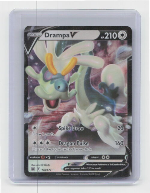 Drampa V 128/172 | Brilliant Stars | Holofoil Pokémon Card
