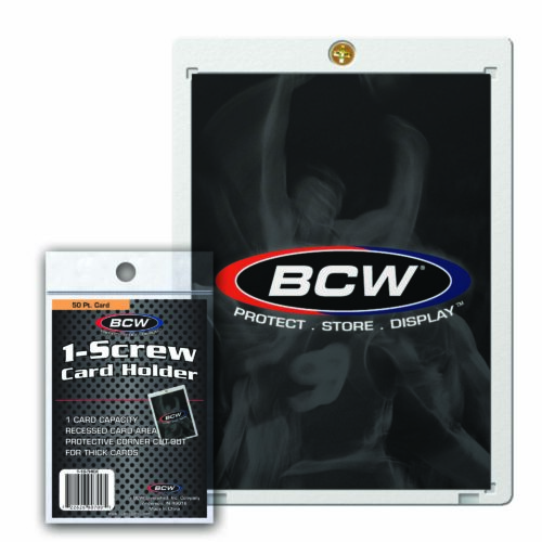 1-Screw Thick Card Holder - 50 PT. *LIMITED STOCK*