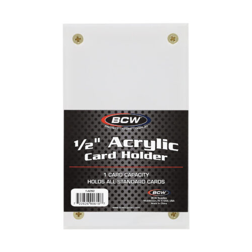 1/2 in. Acrylic Card Holder *LIMITED STOCK*