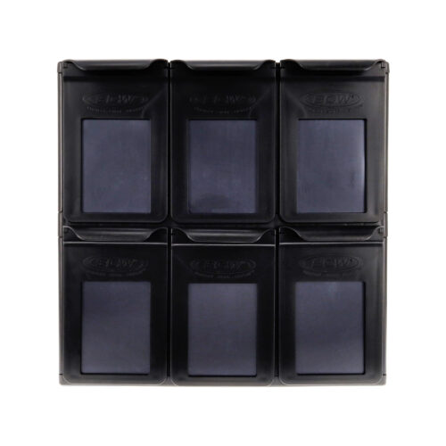 6 Drawer Graded Card Catalog - Black
