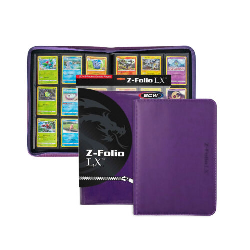 Z-Folio 9-Pocket Album - Purple Z-Folio 9-Pocket Album - Purple