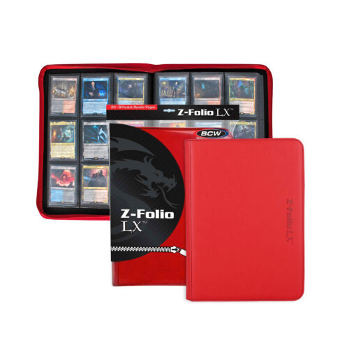 Z-Folio 9-Pocket Album - Red Z-Folio 9-Pocket Album - Red