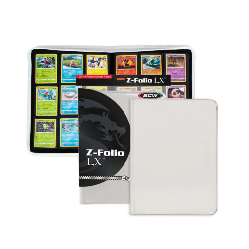 Z-Folio 9-Pocket Album - White Z-Folio 9-Pocket Album - White