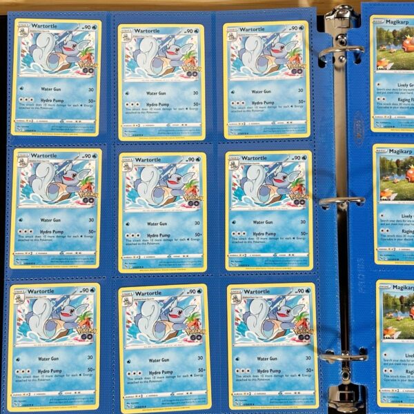 Side Loading 18-Pocket Pro Pages - Blue