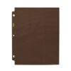 Side Loading 18-Pocket Pro Pages-Brown LTD STOCK