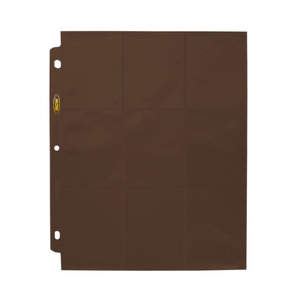 Side Loading 18-Pocket Pro Pages-Brown LTD STOCK