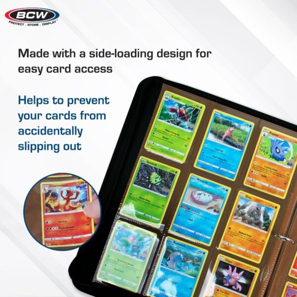 Side Loading 18-Pocket Pro Pages-Brown LTD STOCK