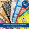 Side Loading 18-Pocket Pro Pages-Brown LTD STOCK