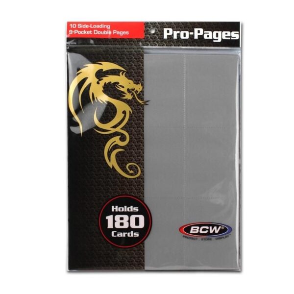 Side Loading 18-Pocket Pro Pages - Gray