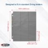 Side Loading 18-Pocket Pro Pages - Gray