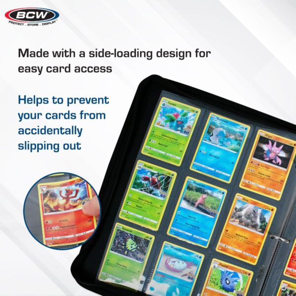 Side Loading 18-Pocket Pro Pages - Gray