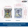 100 Count Card Sleeve and Toploader Combo Pack