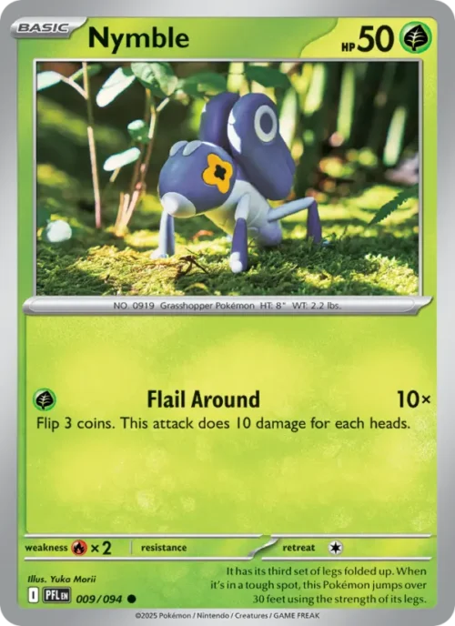 me02-009-nymble #009 Nymble (Reverse Holo)