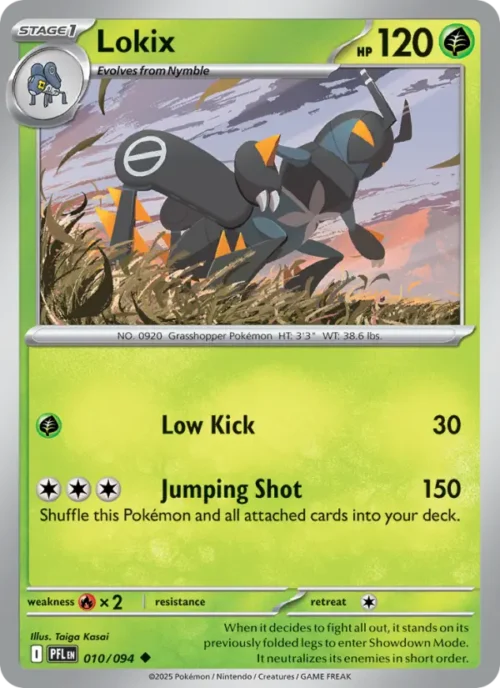 me02-010-lokix #010 Lokix (Reverse Holo)