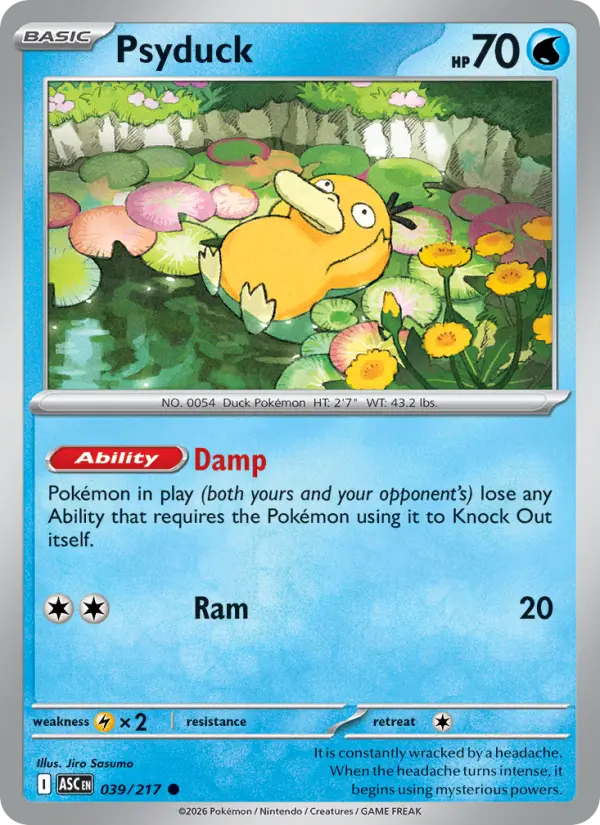 #039 Psyduck (Reverse Holo)