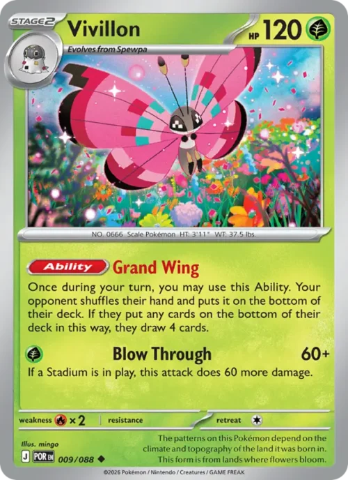 #009 Vivillon (Reverse Holo)