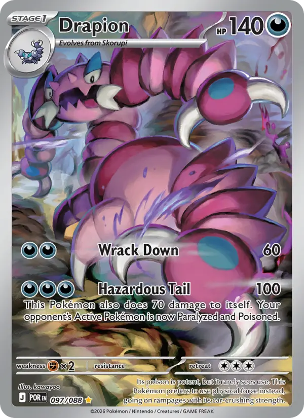 #097 Drapion (Holo)