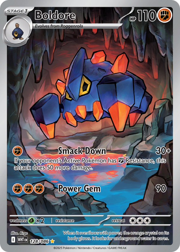 #128 Boldore (Holo)