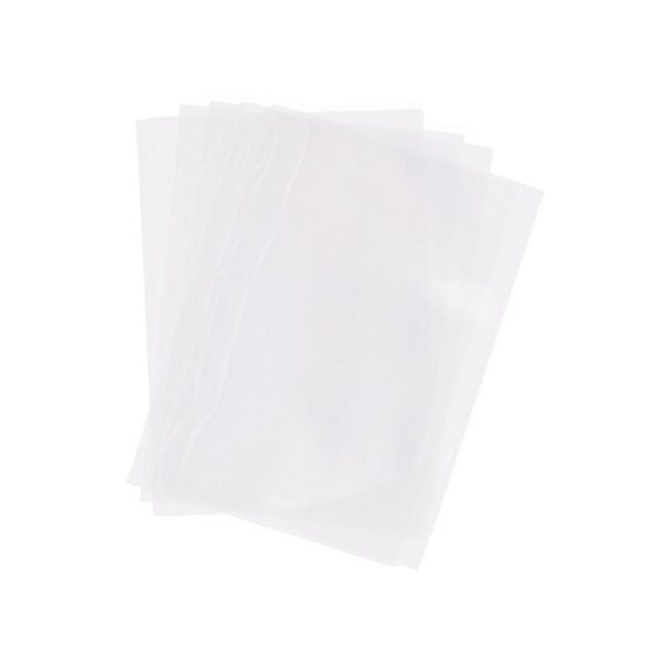 BCW standard card sleeves Clear BCW standard card sleeves fanned out