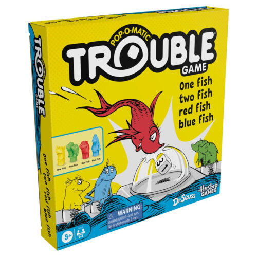 Trouble: Dr. Seuss: One Fish Two Fish Red Fish Blue Fish product image Trouble: Dr. Seuss: One Fish Two Fish Red Fish Blue Fish product artwork