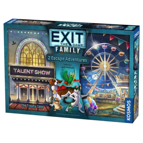 EXIT Family: 2 Escape Adventures (Volume 2): The Trophy Case/Night at the Carnival product artwork