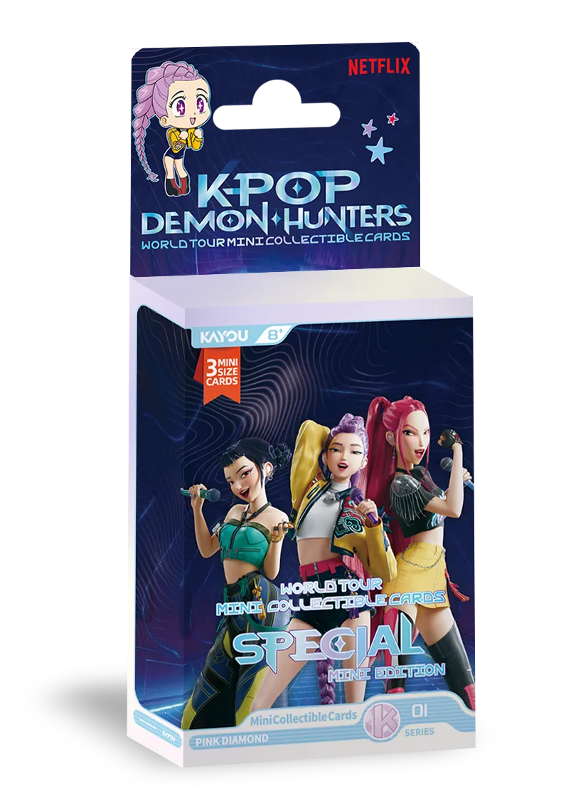 Kayou KPop Demon Hunters collectible card box