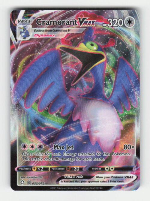 Cramorant VMAX - Shining Fates #055/072 - Pokemon Card
