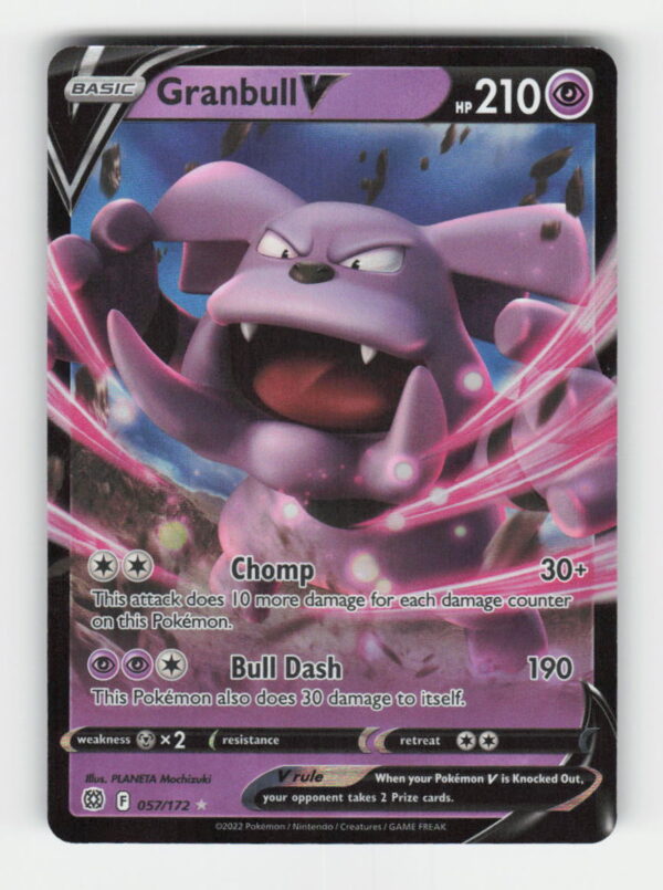 Granbull V - SWSH09: Brilliant Stars #057/172 - Pokemon Card