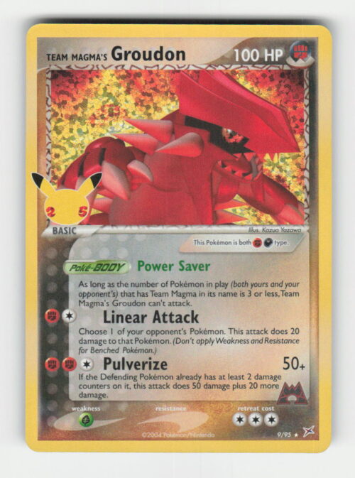 Team Magma's Groudon - Celebrations: Classic Collection #9/95 - Pokemon Card