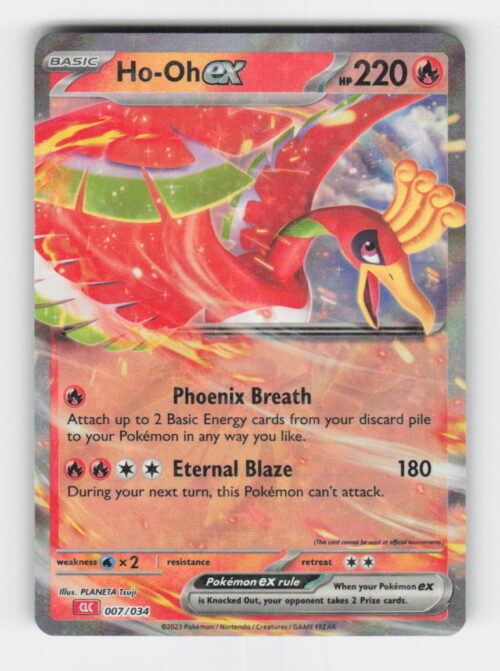 Ho-oh ex - Trading Card Game Classic #007/034 - Pokemon Card