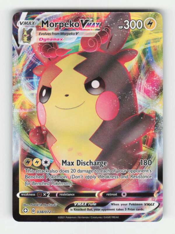 Morpeko VMAX - Shining Fates #038/072 - Pokemon Card