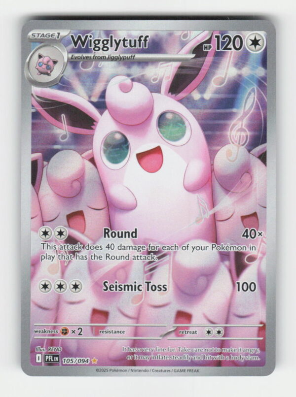 Wigglytuff - ME02: Phantasmal Flames #105/094 - Pokemon Card
