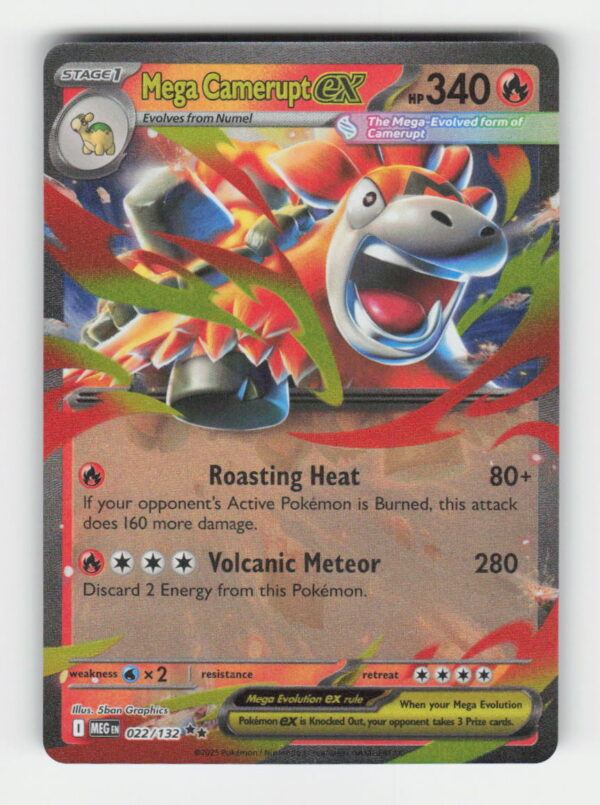 parse-1780977896756-pvprwz.jpg Mega Camerupt ex - ME01: Mega Evolution #022/132 - Pokemon Card