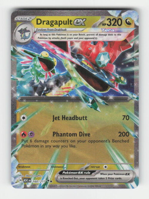 parse-1782784853070-jsaklk.jpg Dragapult ex - ME: Ascended Heroes #160/217 - Pokemon Card