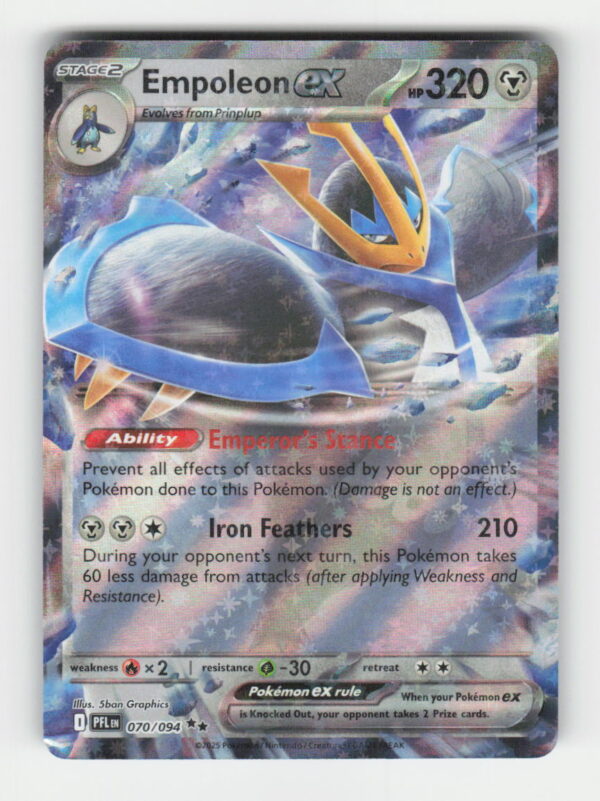 parse-1782784856364-wvvoat.jpg Empoleon ex - ME02: Phantasmal Flames #070/094 - Pokemon Card