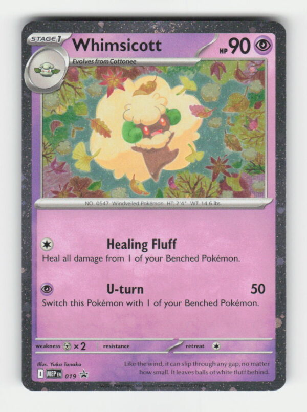 parse-1782788316902-tbuxn0.jpg Whimsicott (Cosmos Holo) - ME: Mega Evolution Promo #019 - Pokemon Card