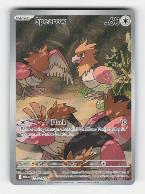 parse-1782788812839-io4mrp.jpg Spearow - ME01: Mega Evolution #151/132 - Pokemon Card