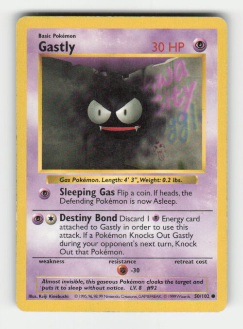 parse-1782789424455-2h0w5h.jpg Gastly - Base Set (Shadowless) #050/102 - Pokemon Card