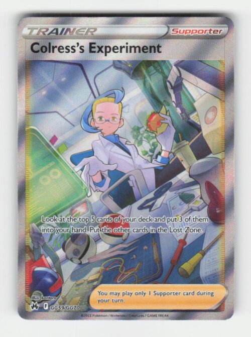 Colress's Experiment - SWSH: Crown Zenith: Galarian Gallery #GG59/GG70 - Pokemon Card