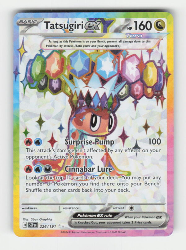 Tatsugiri ex - SV08: Surging Sparks #226/191 - Pokemon Card