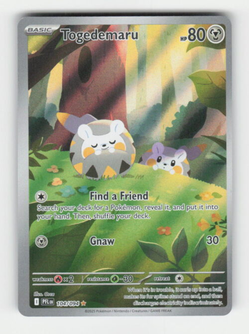 Togedemaru - ME02: Phantasmal Flames #104/094 - Pokemon Card