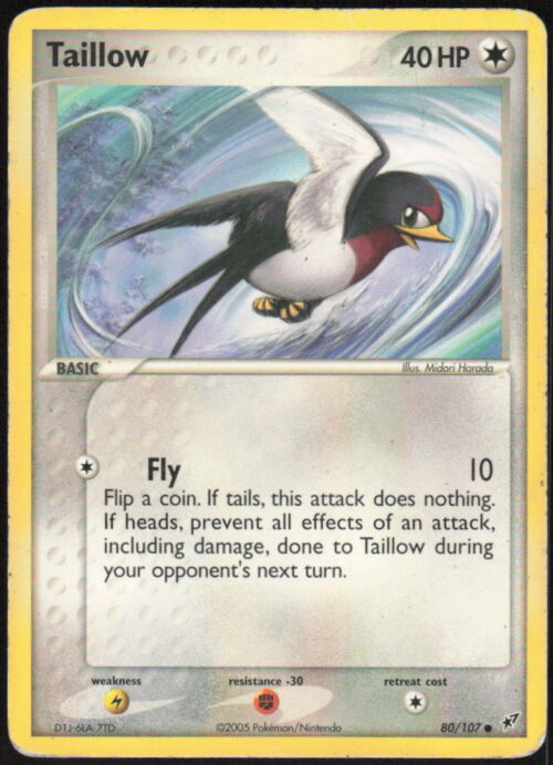 Taillow - EX Deoxys #80/107 - Pokemon Card