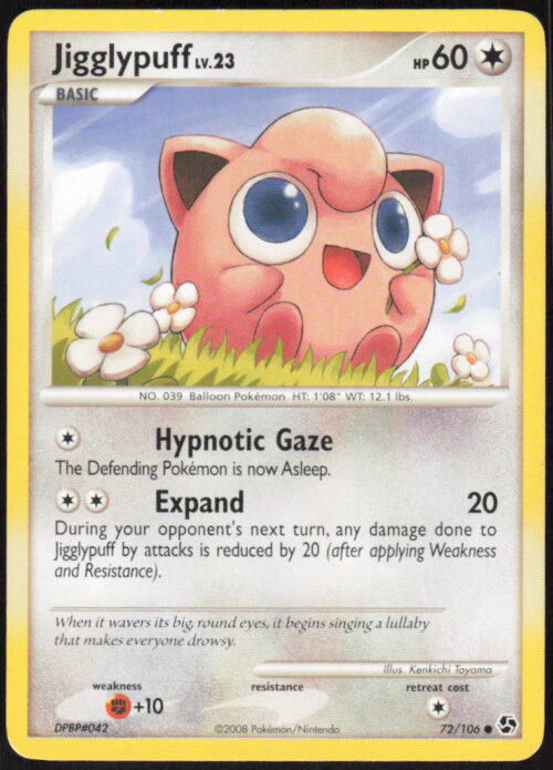 Jigglypuff - Great Encounters #72/106 - Pokemon Card