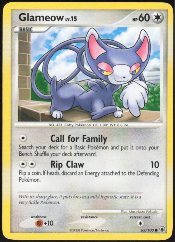 parse-1785810538282-usagvx.jpg Glameow - Majestic Dawn #65/100 - Pokemon Card