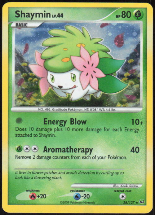 parse-1785811745518-27o0sv.jpg Shaymin (14) - Platinum #14/127 - Pokemon Card