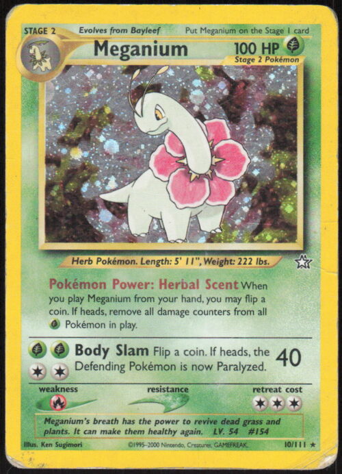 parse-1785811749133-46q1up.jpg Meganium (10) - Neo Genesis #010/111 - Pokemon Card