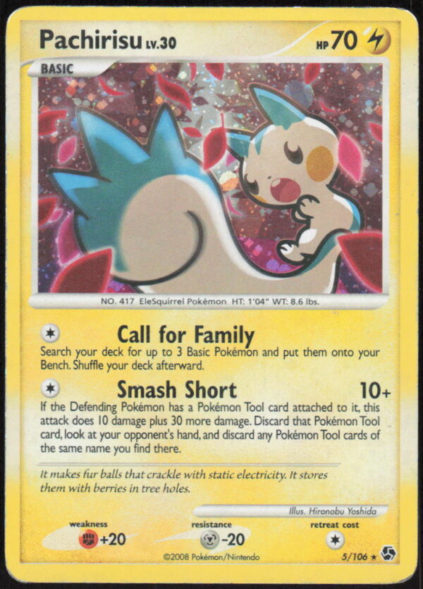 Pachirisu - Great Encounters #5/106 - Pokemon Card