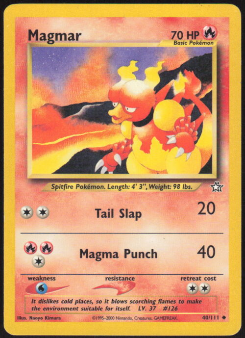 Magmar - Neo Genesis #040/111 - Pokemon Card