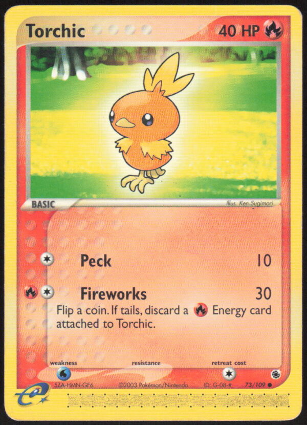 parse-1785813126990-giyjk0.jpg Torchic - EX Ruby and Sapphire #73/109 - Pokemon Card
